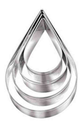 Cortador Geométrico Gota - 4 Peças
