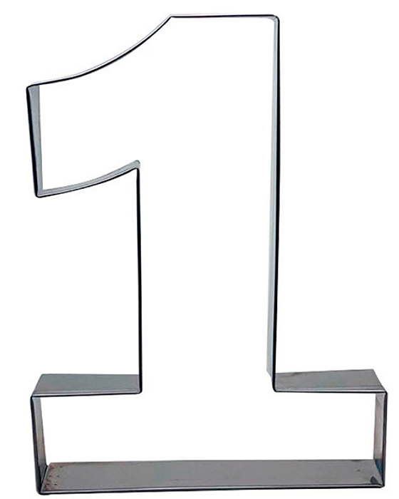 Aro Numérico para Bolo Number Cake - Nº 1