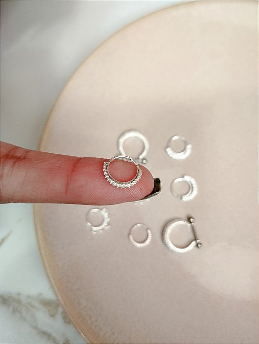 Piercing Argola Zircônia