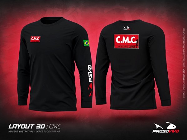Camisa Poliamida Presa Viva Personalizada CMC