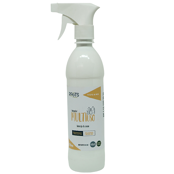 Limpador Multiuso Laranja e Coco - Roots Alternativa 500 ml