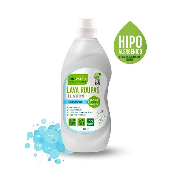 Lava Roupas Sensitive - Biowash  1L