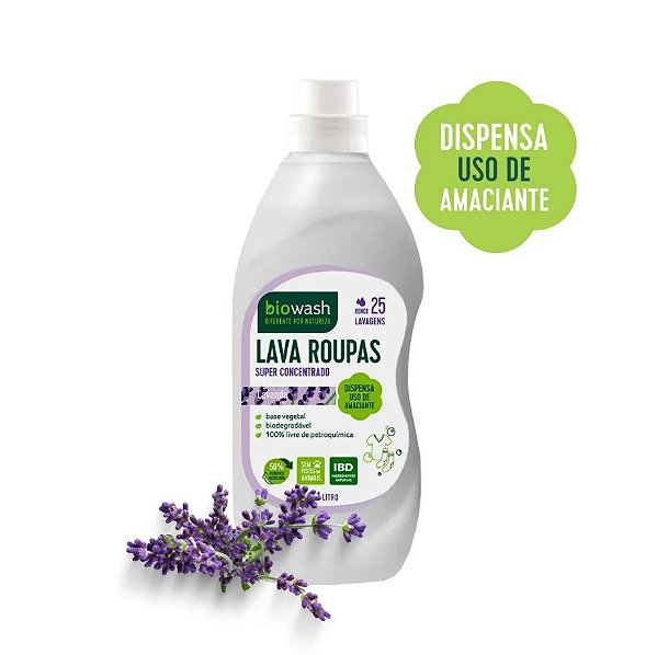 Lava Roupas  Lavanda - Biowash 1L