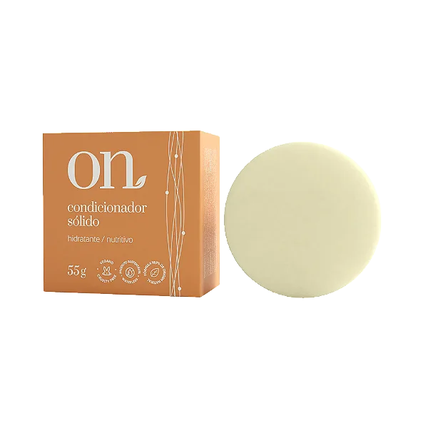 Condicionador Sólido Nutritivo ON - Orgânico Natural 55g