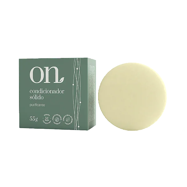 Condicionador Sólido Purificante ON - Orgânico Natural  55g