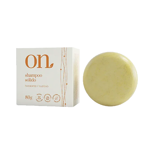 Shampoo Sólido Nutritivo ON - Orgânico Natural 80g