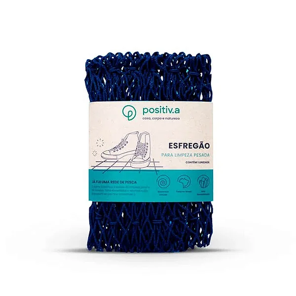 Esfregão Ecológico - Positiv.a 18x5cm