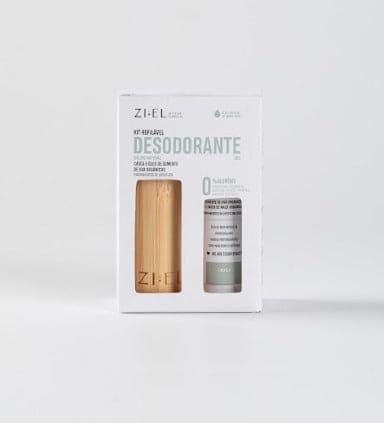 Kit desodorante sólido capim-limão - Ziel 50g
