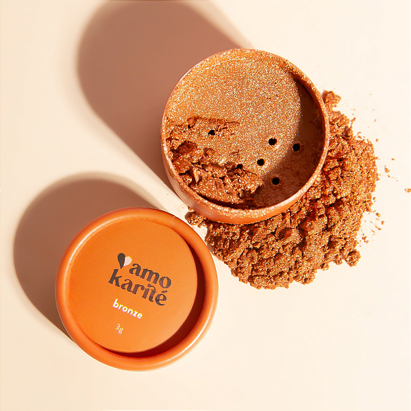 Iluminador Mineral em pó - Bronze - Amokarité 3g