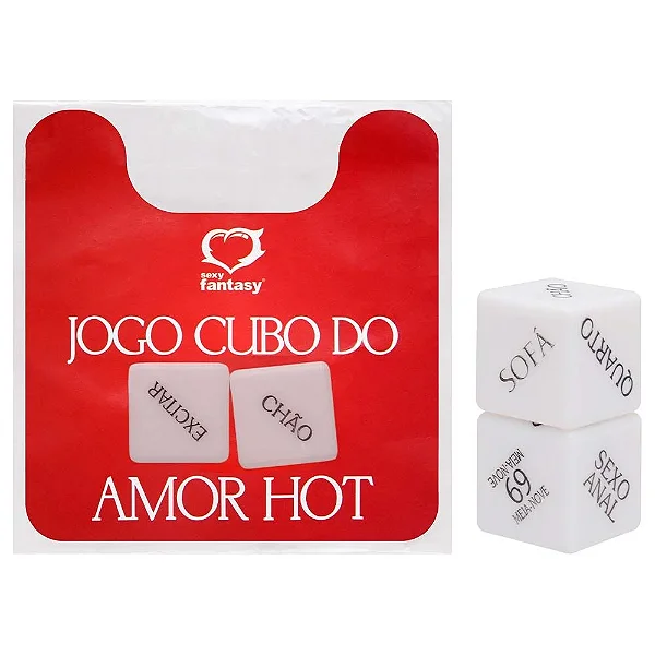 Cubo Do Amor Hot 02 Dadinhos Sexy Fantasy