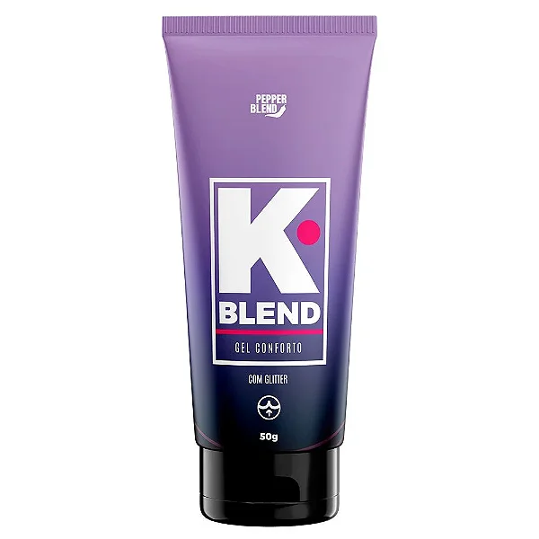 K Blend Conforto Anal Gel Com Glitter 50G Pepper Blend