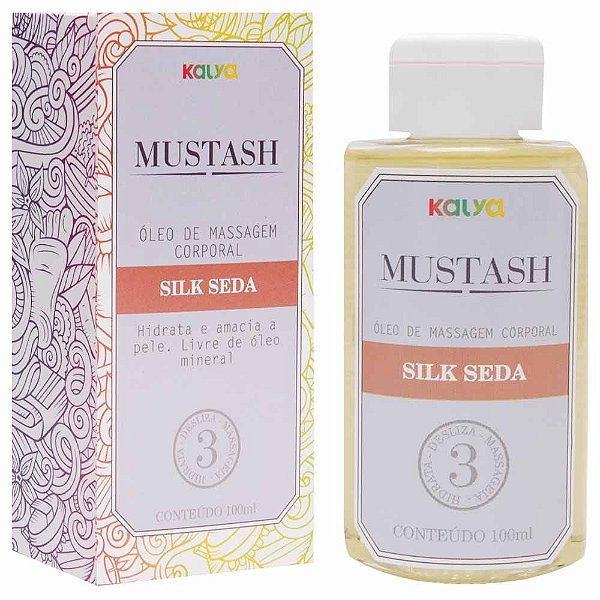 Mustash Silk Seda Óleo Deslizante 100Ml