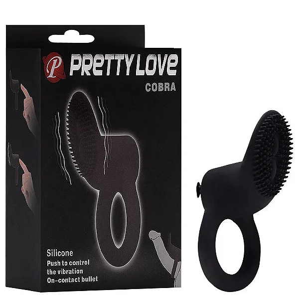 Anel Estimulador Vibrador Pretty Love Cobra