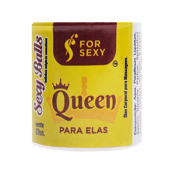 Queen Sexy Ball Bolinha Feminina 03 Unidades