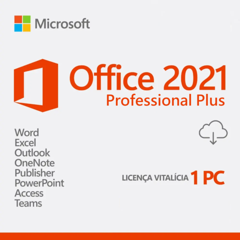 Licença Office 2021 Pro Esd Download