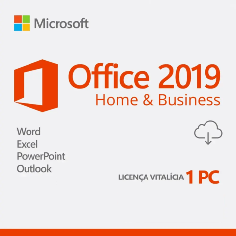 Licença Office 2019 Home and Business