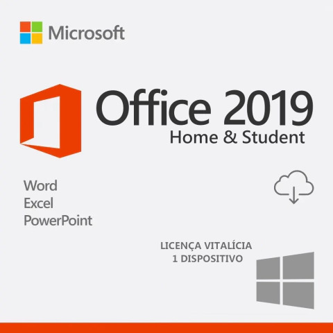 Licença Office 2019 Home and Studant