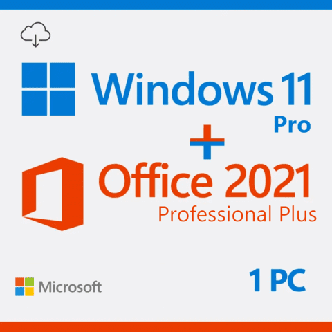 Licença Windows 11 Pro e Office 2021 vitalício