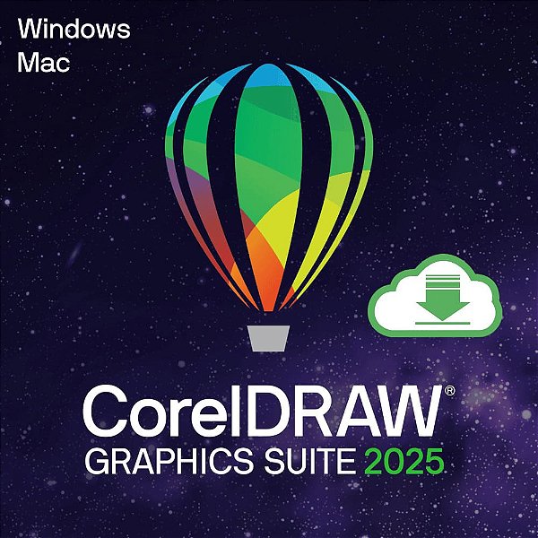 Licença CorelDRAW Graphics Suite 2025 para Mac OS