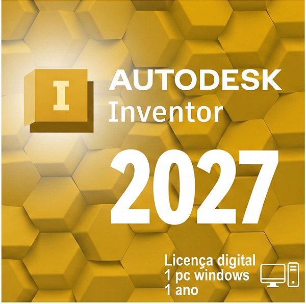 Licença Autodesk Inventor 2027 1 Pc 1 Ano