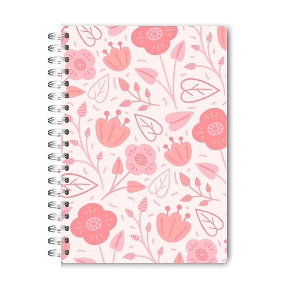 Caderno A5 Doce jardim