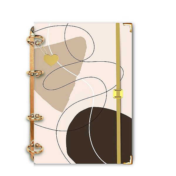 Fichário A5  Linhas & Formas