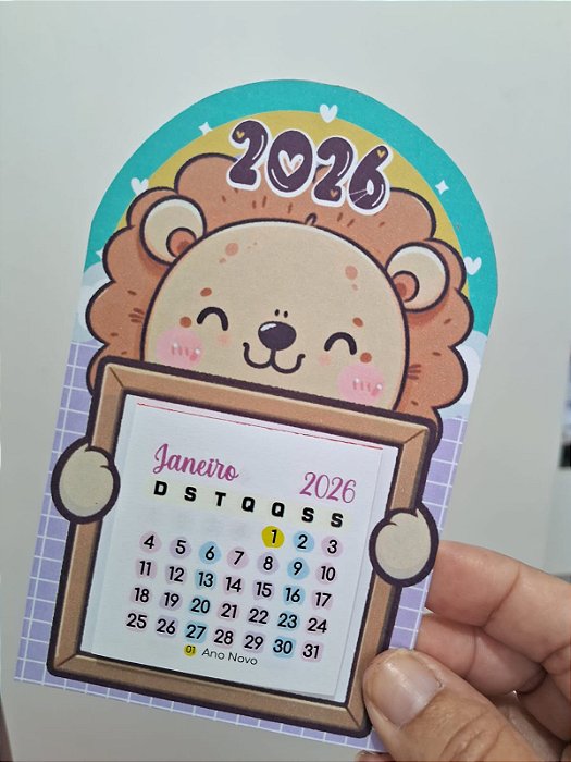 Calendário Leãozinho