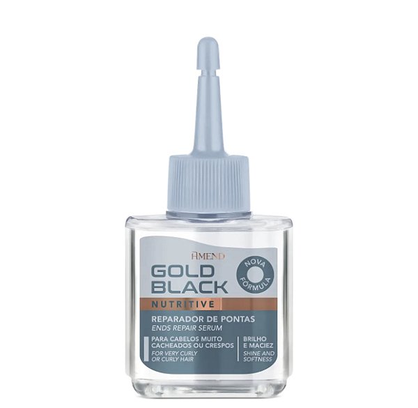 Amend Gold Black Nutritivo Ultra - Reparador de Pontas 30ml