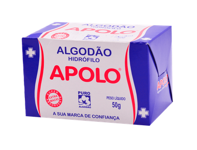 Algodão Apolo Caixa 50g