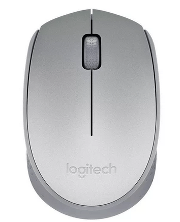 Mouse Sem Fio Logitech M170 Prateado