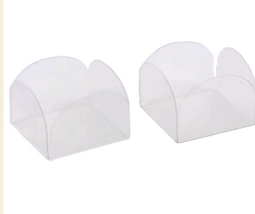Forminha Para Doces 4 Pétalas Em Acetato - 50 Un.