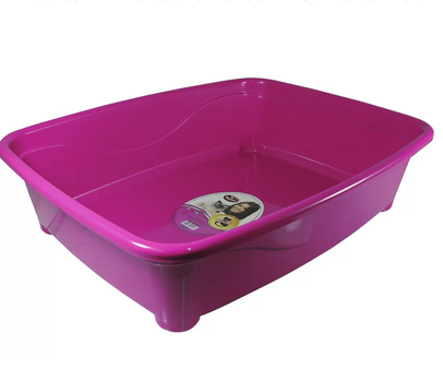 Bandeja Para Gatos Classic Rosa - Furacão Pet