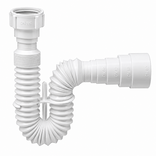 Sifão Extensível Universal Docol 72cm Branco