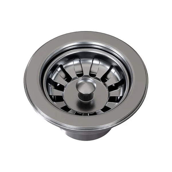 Válvula de Escoamento Docol Standard para Cozinha - 3.1/2" Inox