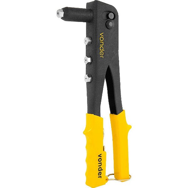 Rebitador Manual Vonder RM244 – Até 4 mm, 4 Bicos, Aço Estampado