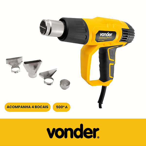 Soprador térmico stv 150N profissional 127v- Vonder