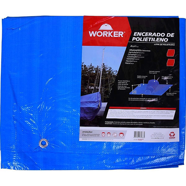 Lona Encerado Poliet 175 Micras 3MX2M A