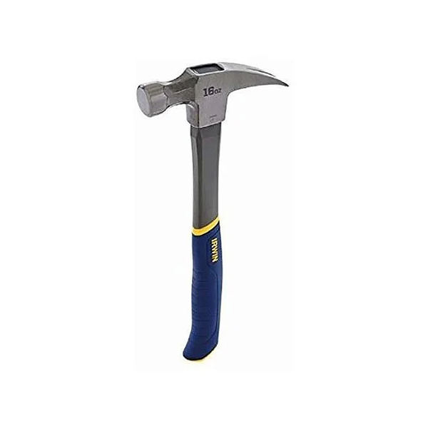 Martelo Unha Magnético Irwin 450g (16oz) - Cabo de Fibra de Vidro