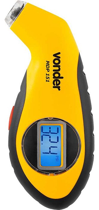 Medidor Digital De Pressão Para Pneus Mdp151 Vonder