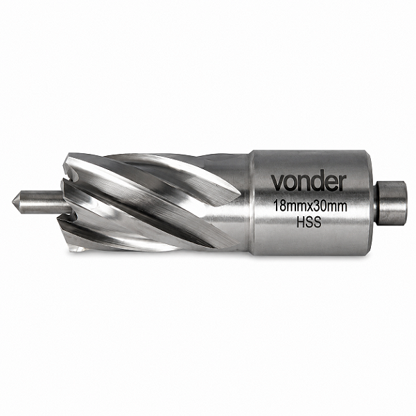 Broca Anular VONDER 18mm x 30mm Encaixe Weldon