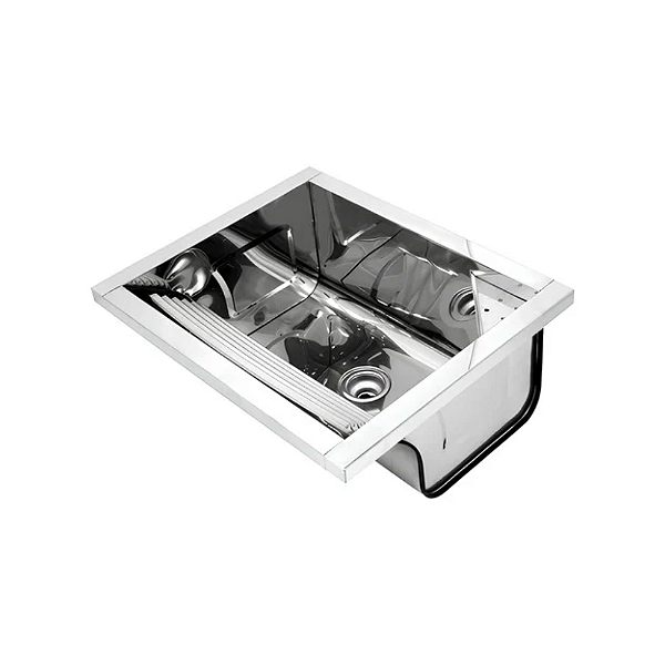 Tanque de Inox Docol 35 Litros 63x51,5 cm - Embutir ou Sobrepor