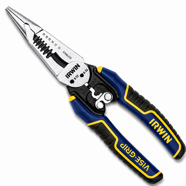 Alicate Desencapador Irwin 7 em 1 Corta Crimpa Decapa IWHT84002