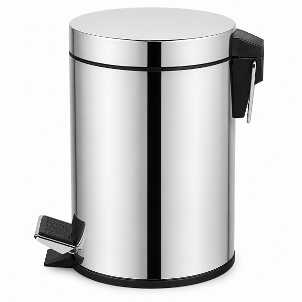 Lixeira MOR 3 Litros em Aço Inox com Pedal