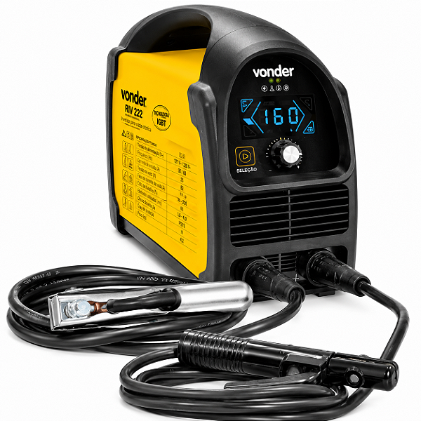 Inversor de Solda VONDER RIV 168 - 160A com Display LED