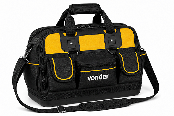 Bolsa de Ferramentas VONDER BL 128 - Lona Reforçada