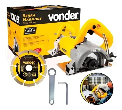 Serra Mármore VONDER SMV 1300 - 1.300W 127 Tipo Makita