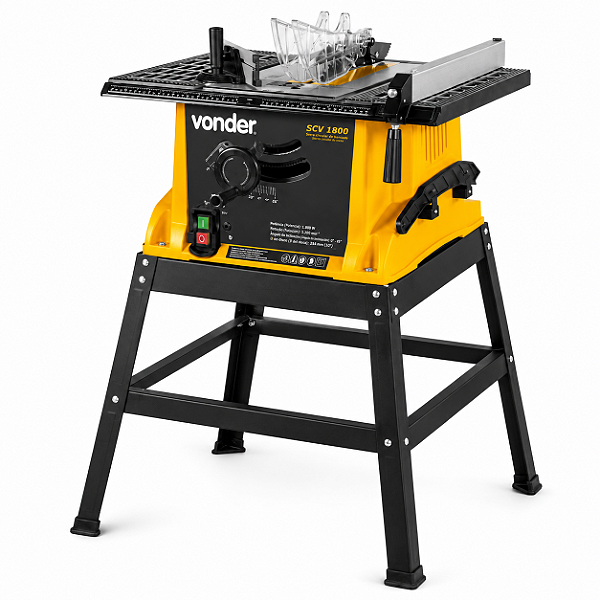 Serra Circular de Mesa VONDER SCV 1800 - 1800W 127V