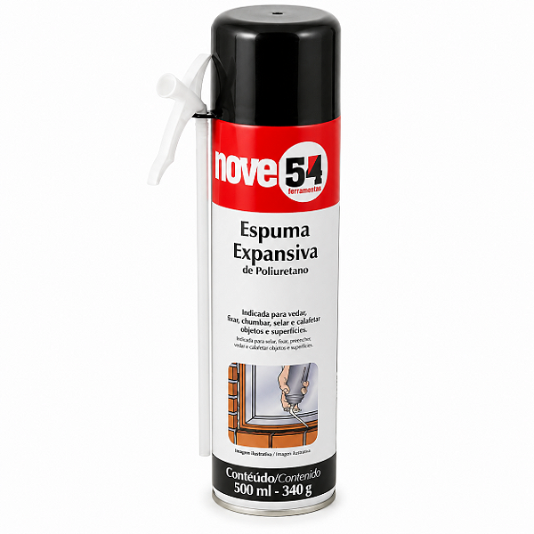 Espuma Expansiva de Poliuretano NOVE54 - 500ml