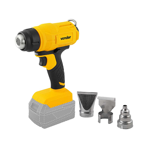 Soprador Térmico VONDER ISTV 1827 - 18V A Bateria (Sem Bateria)