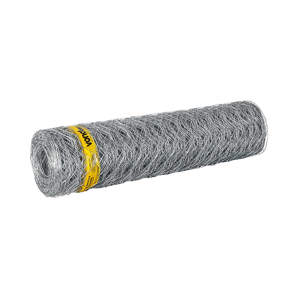 Tela Metálica Mangueirão VONDER  1m x 50m  Malha 3" Fio 16 Galvanizada